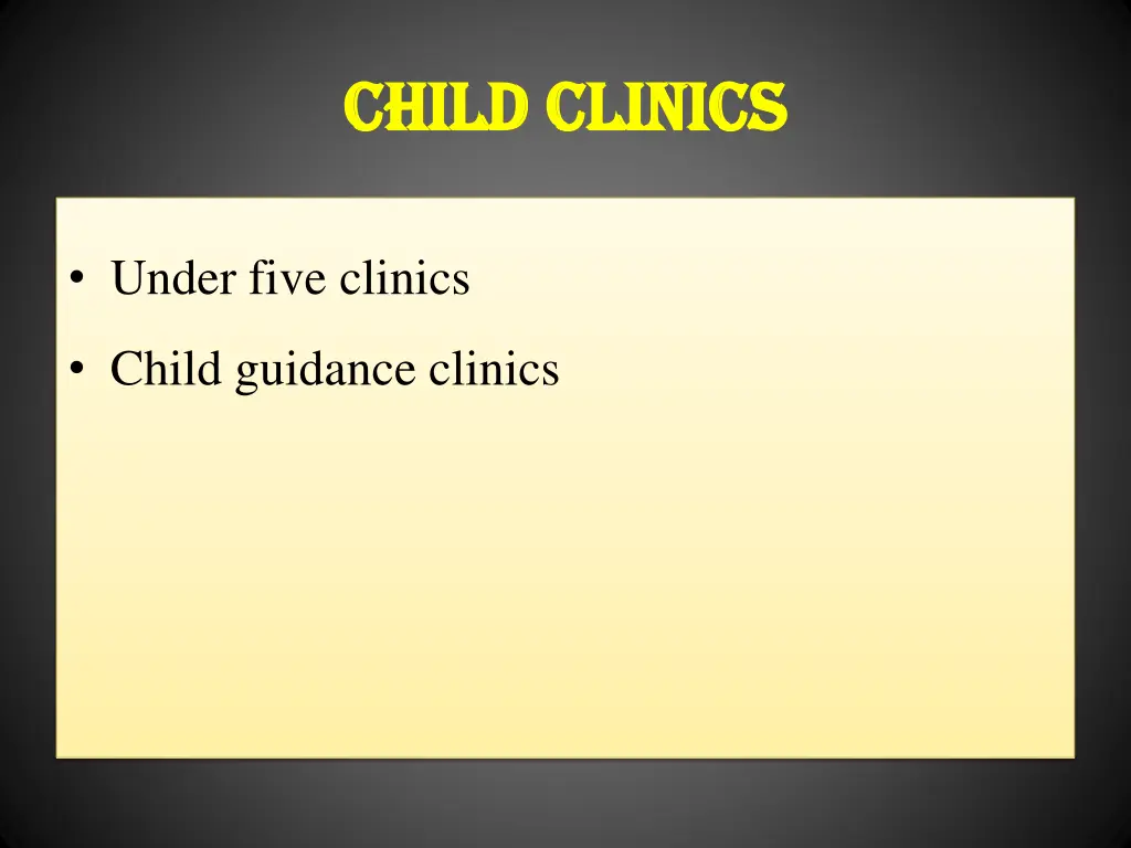 child clinics child clinics