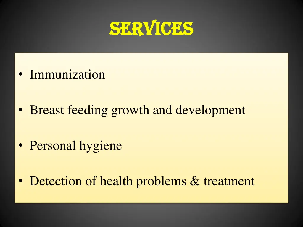 services services