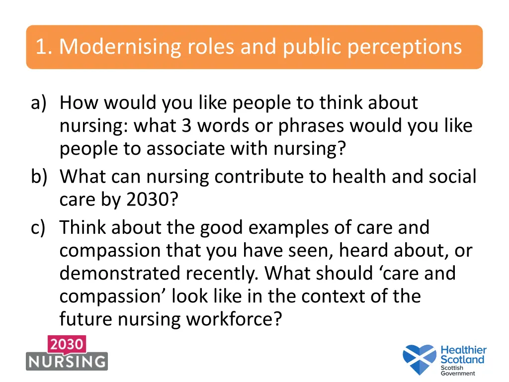 1 modernising roles and public perceptions