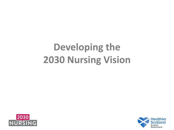 developing the 2030 nursing vision