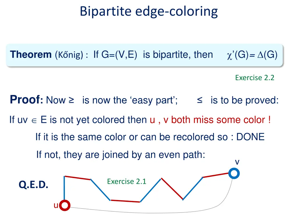 bipartite edge coloring
