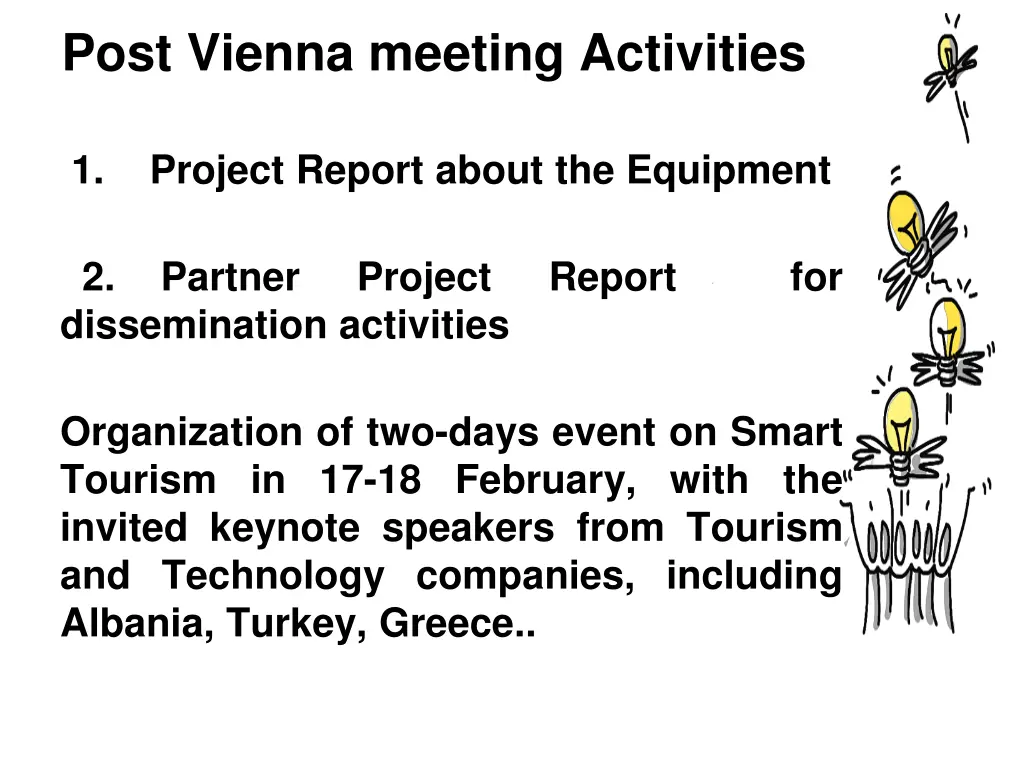 post vienna meeting activities 3
