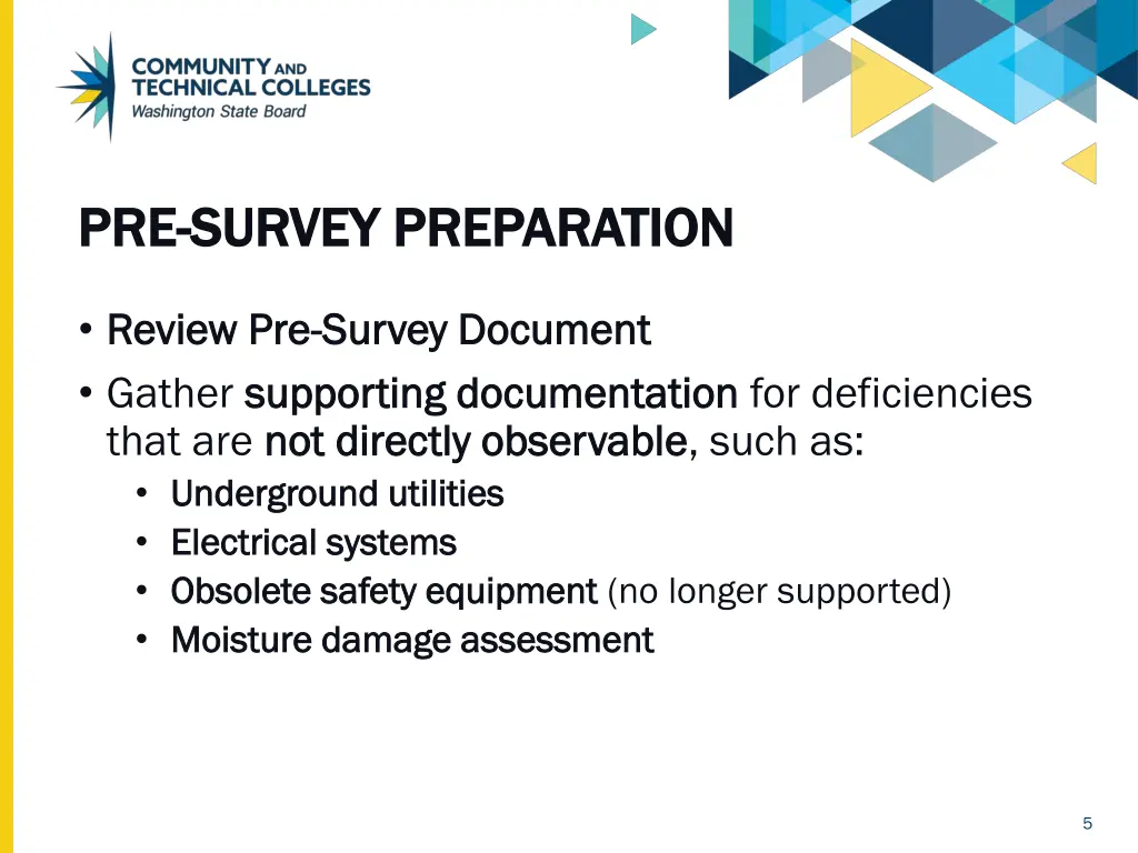 pre pre survey preparation survey preparation