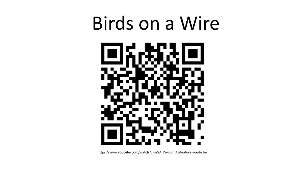 birds on a wire