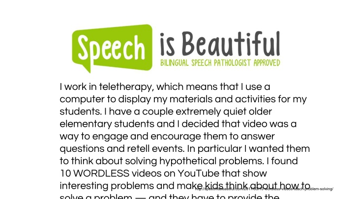 i work in teletherapy which means that