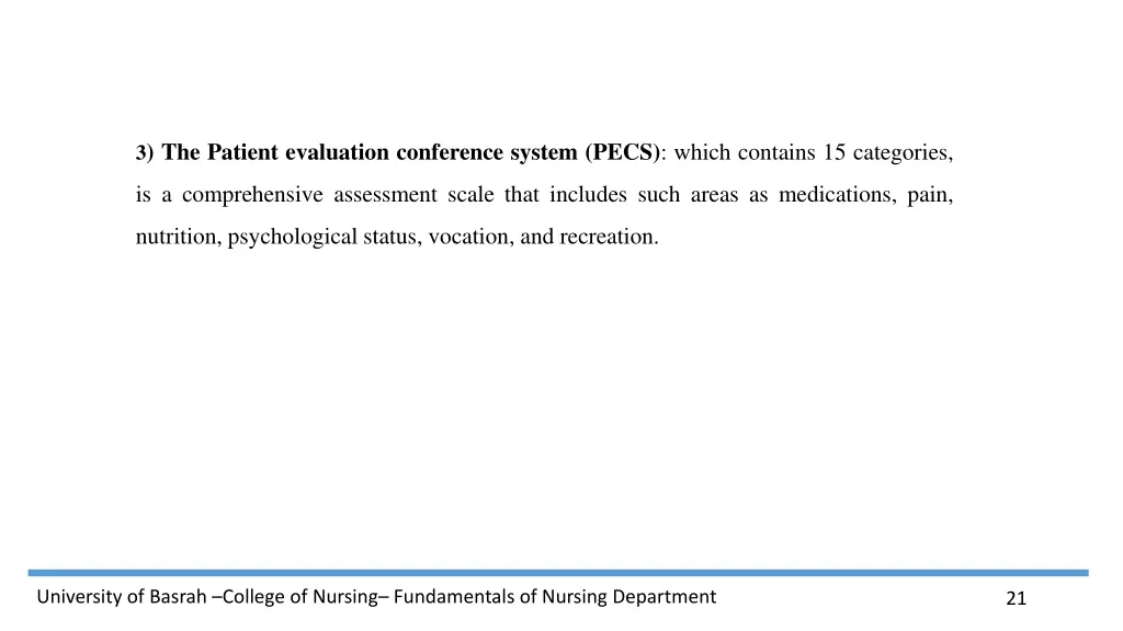 3 the patient evaluation conference system pecs