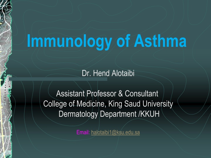immunology of asthma