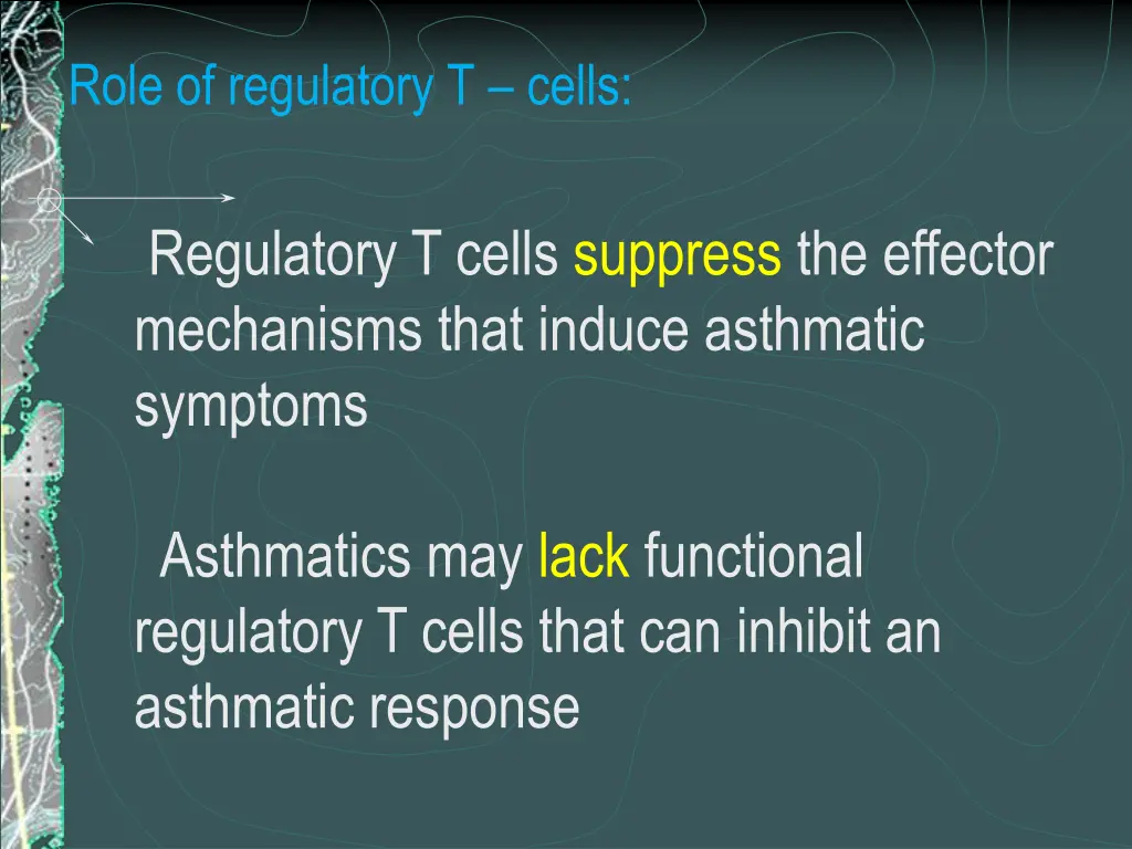 role of regulatory t cells