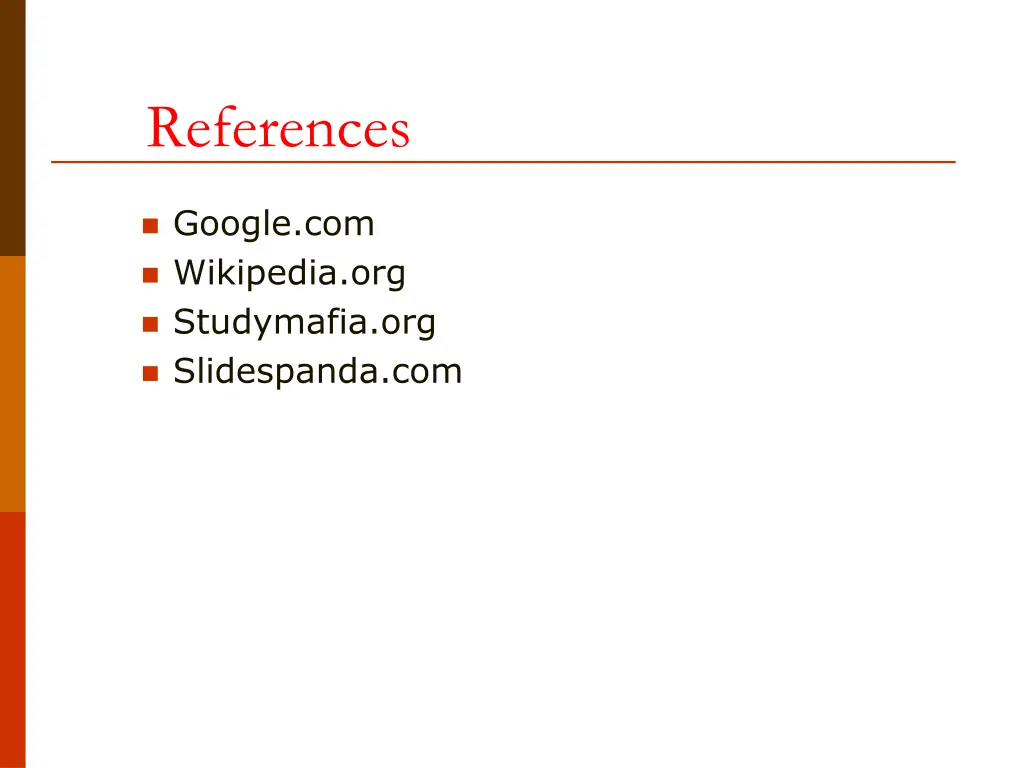 references