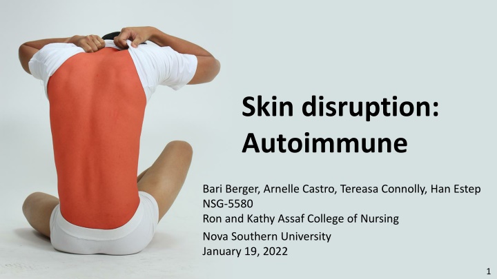 skin disruption autoimmune