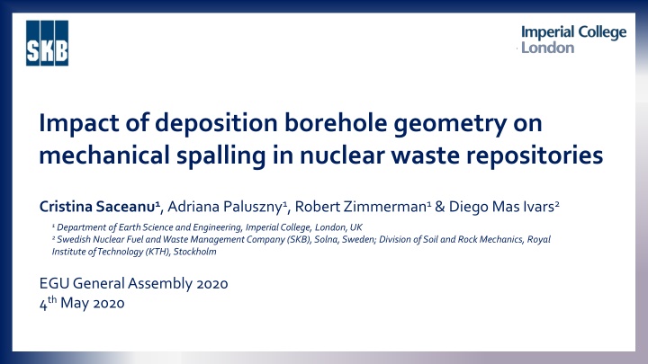 impact of deposition borehole geometry