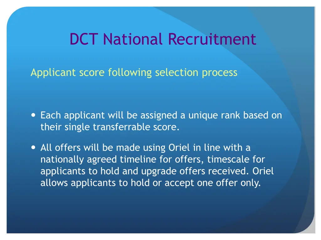 dct national recruitment 10