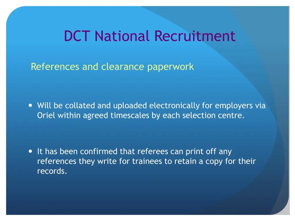 dct national recruitment 13