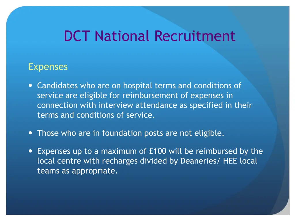 dct national recruitment 14
