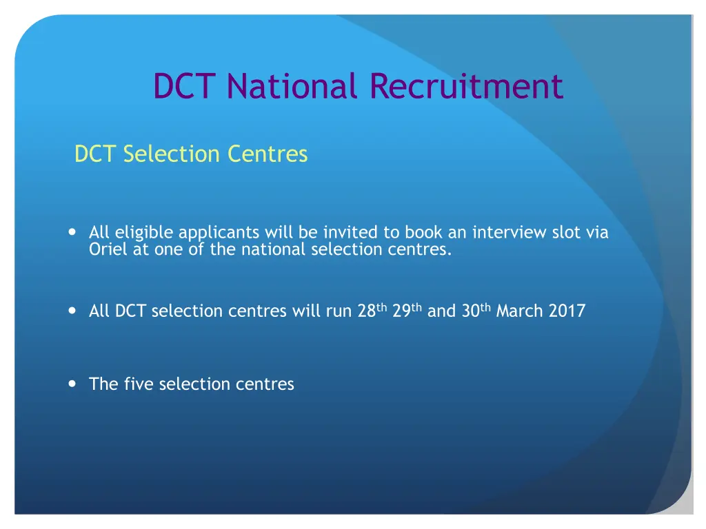 dct national recruitment 7