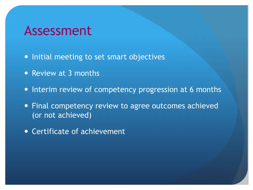 assessment