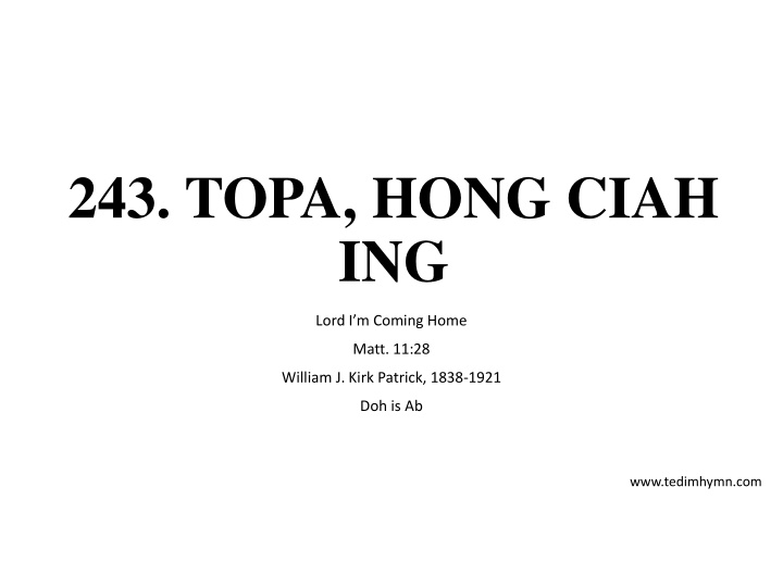 243 topa hong ciah ing