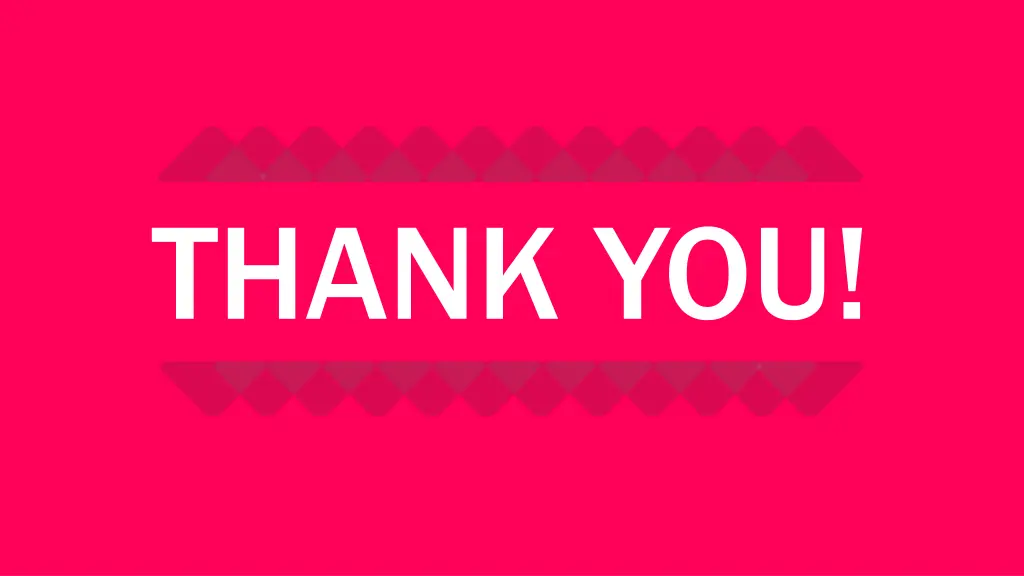 thank you