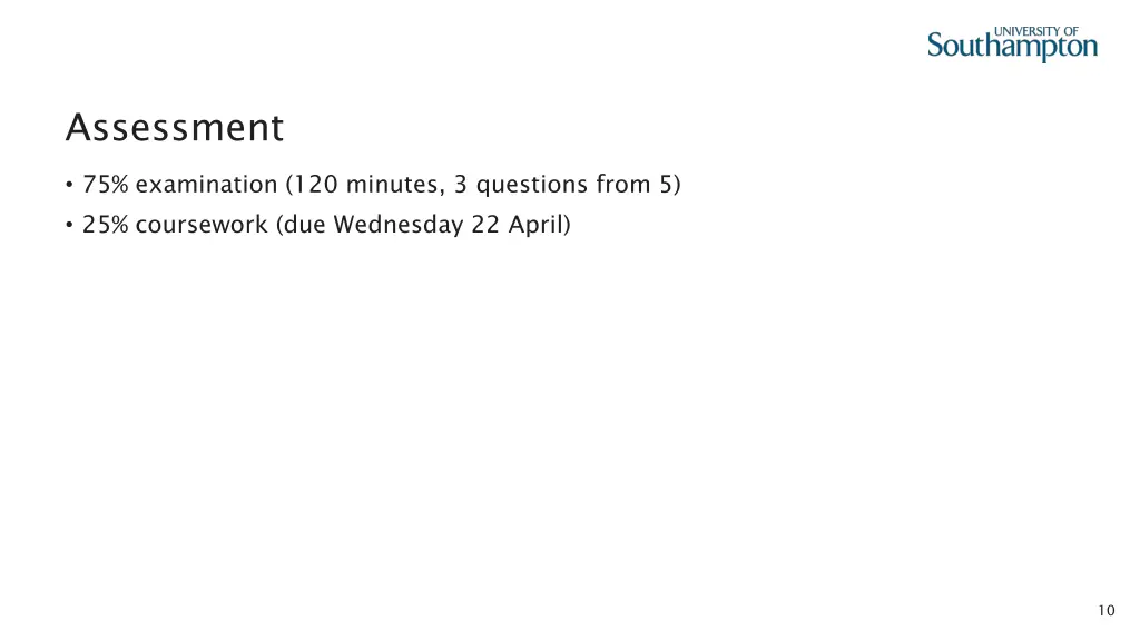 assessment