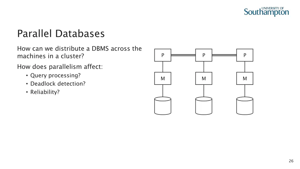 parallel databases