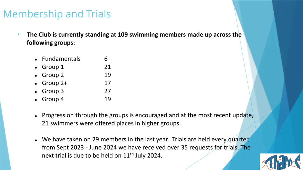 membership and trials