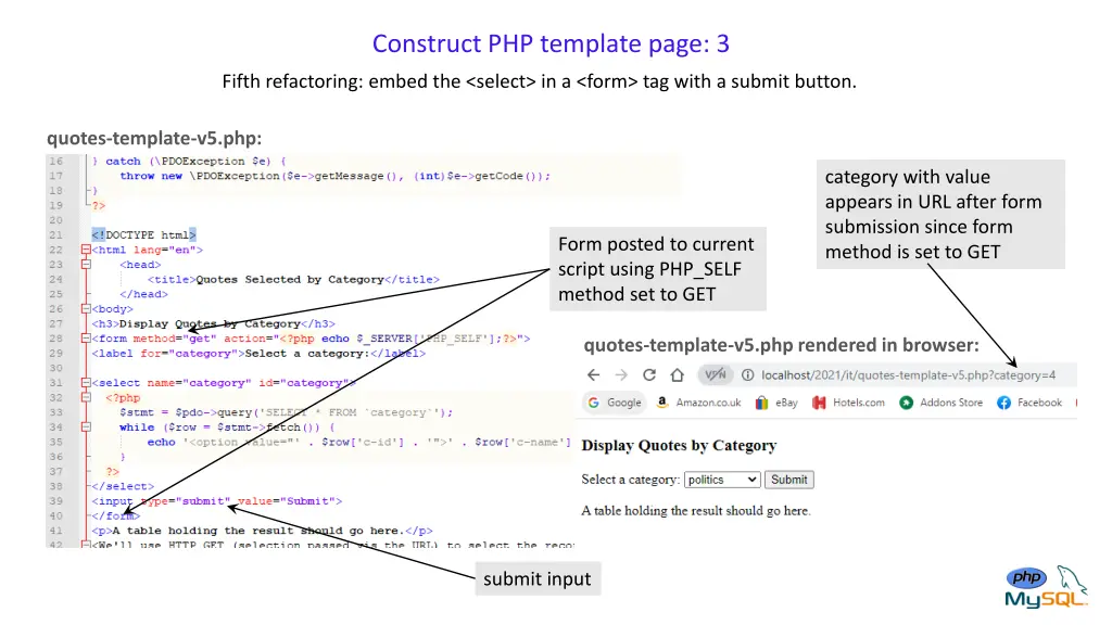 construct php template page 3