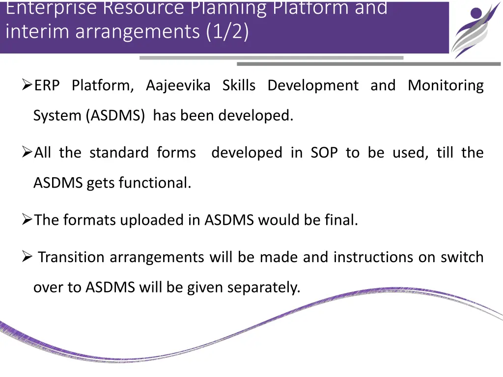 enterprise resource planning platform and interim
