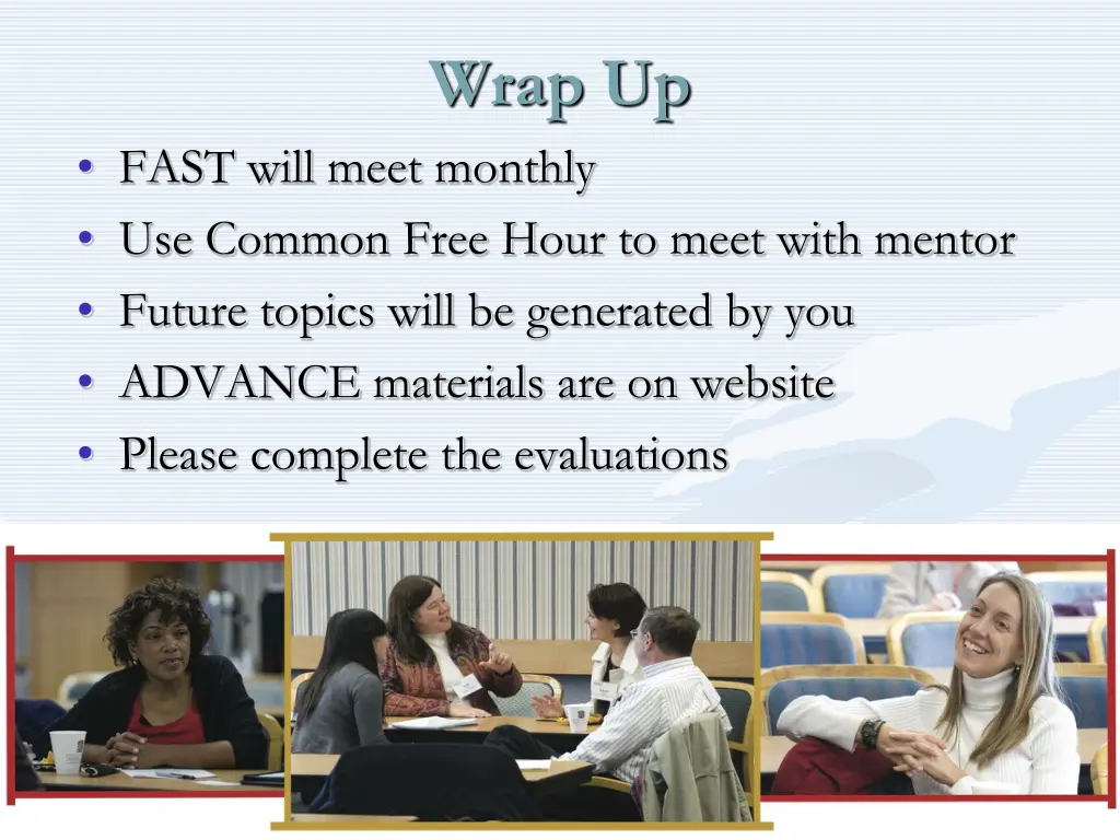 wrap up