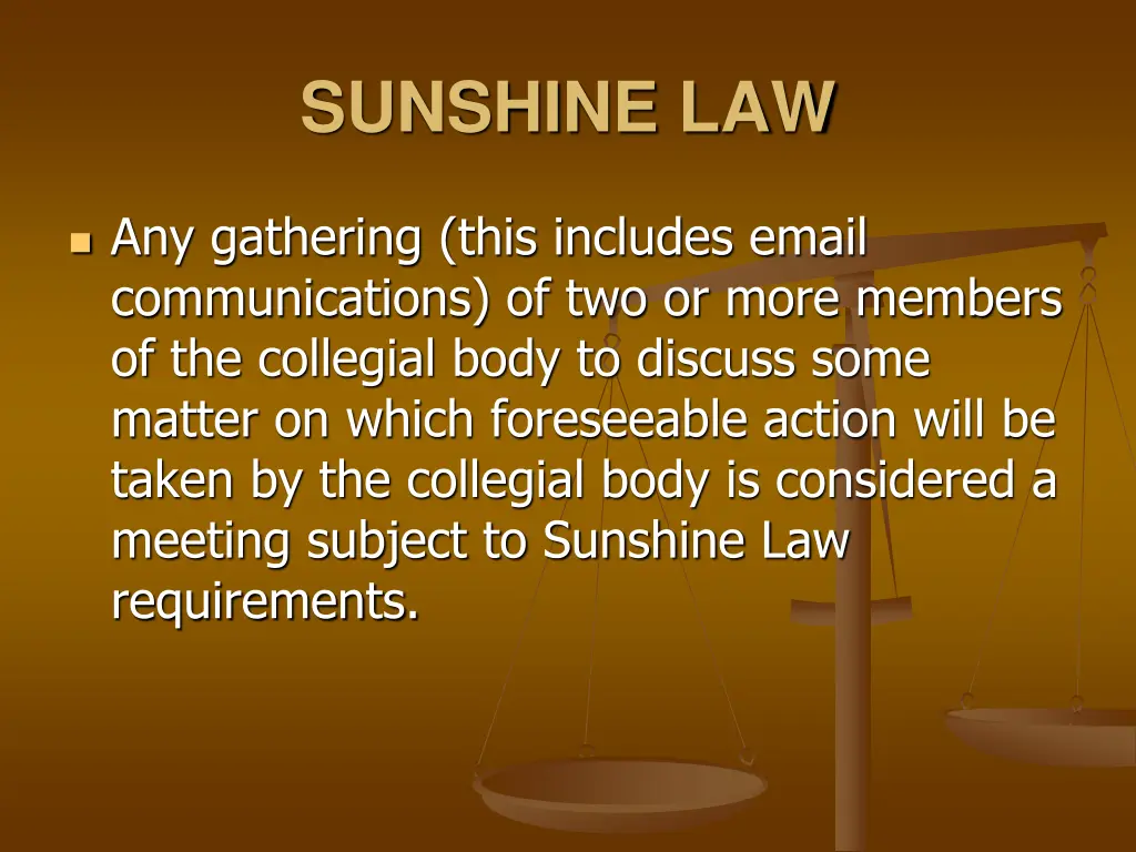 sunshine law 2