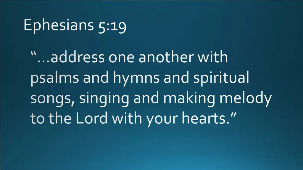 ephesians 5 19