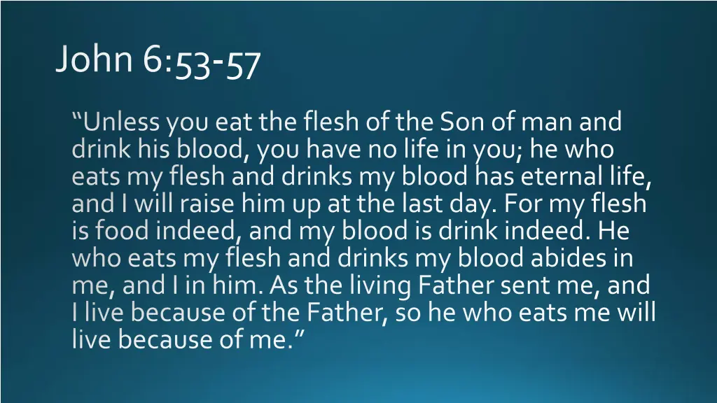 john 6 53 57