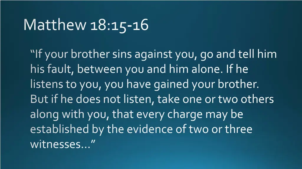 matthew 18 15 16