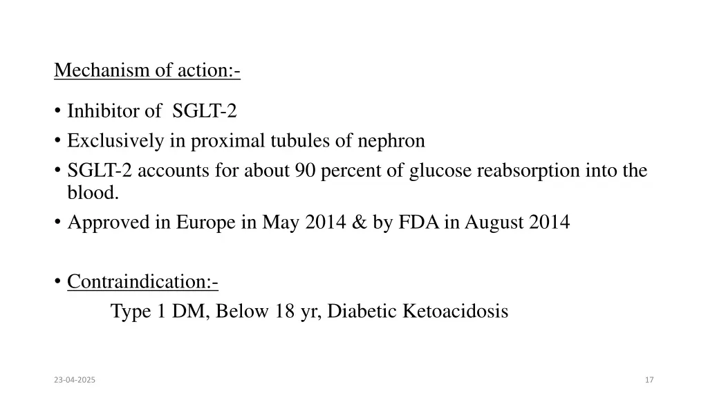 mechanism of action 1