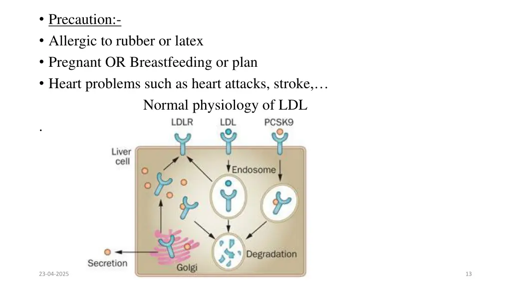 precaution allergic to rubber or latex pregnant