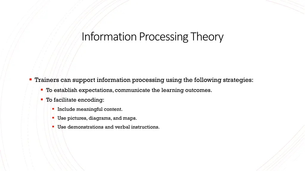 information processing theory 1