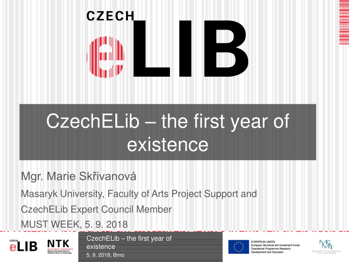 czechelib the first year of existence