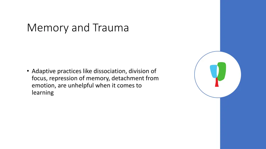 memory and trauma 1