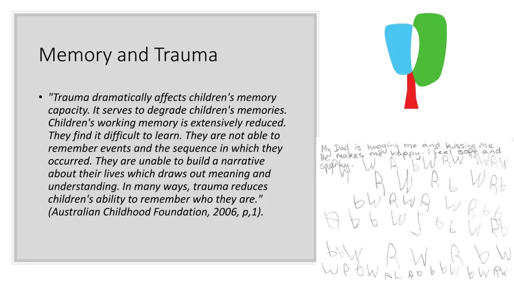 memory and trauma