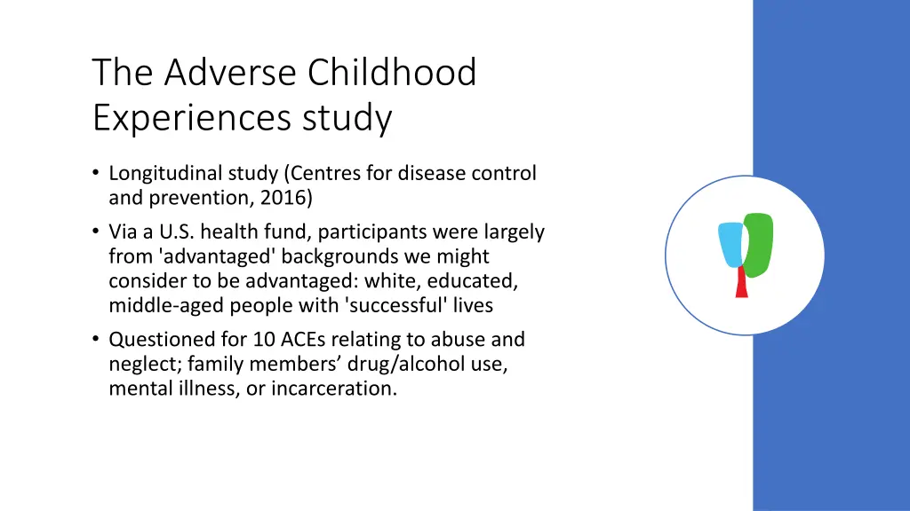 the adverse childhood experiences study 2