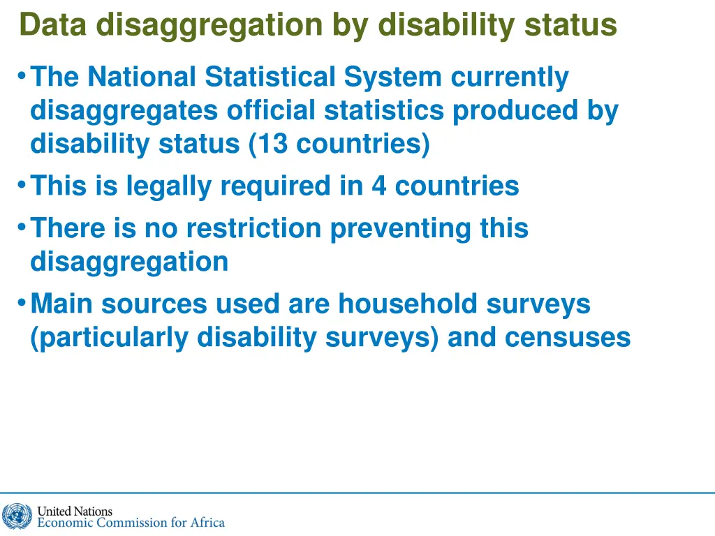 data disaggregation by disability status