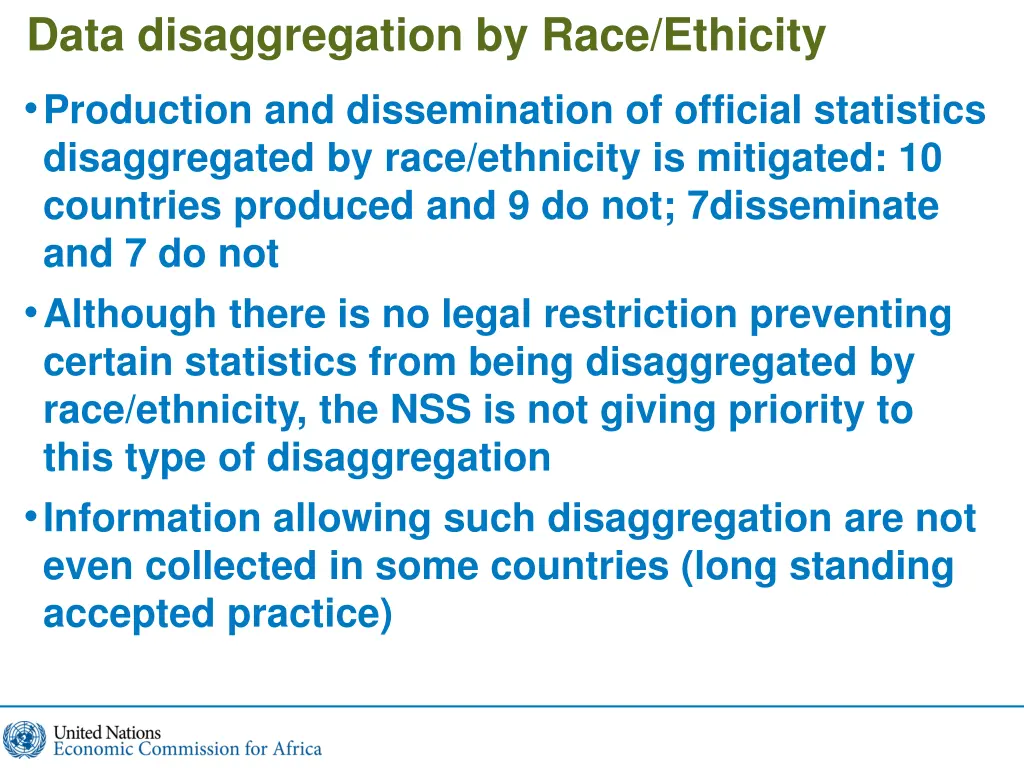 data disaggregation by race ethicity