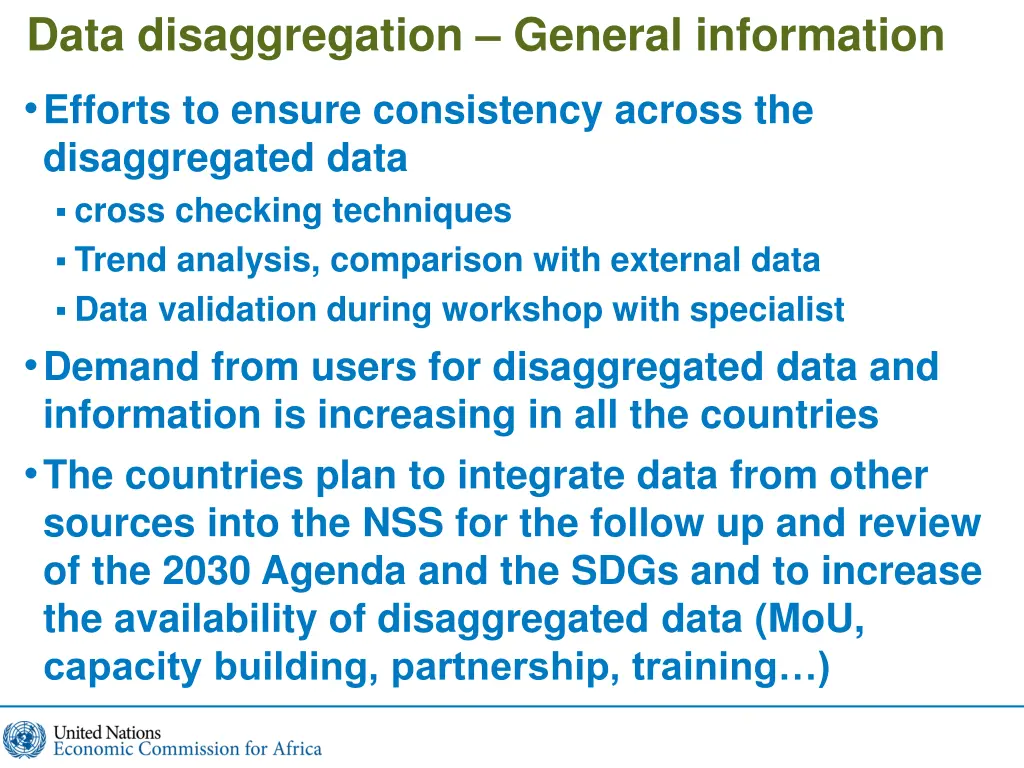 data disaggregation general information 1