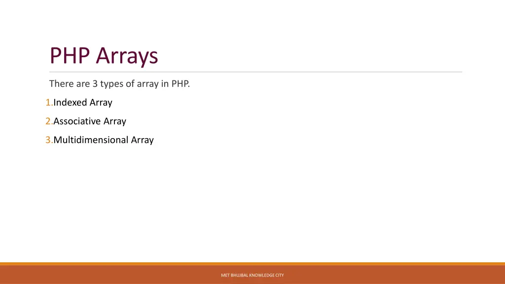php arrays