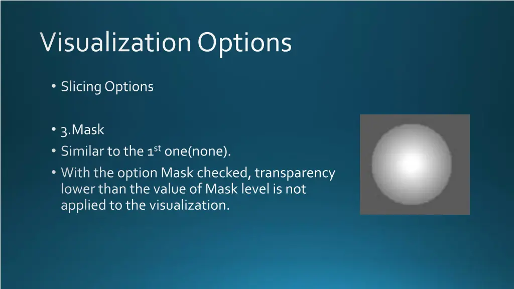 visualization options 4