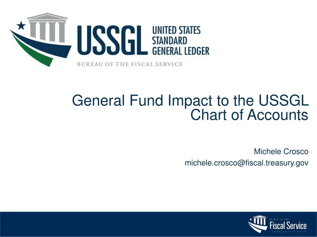 general fund impact to the ussgl chart of accounts