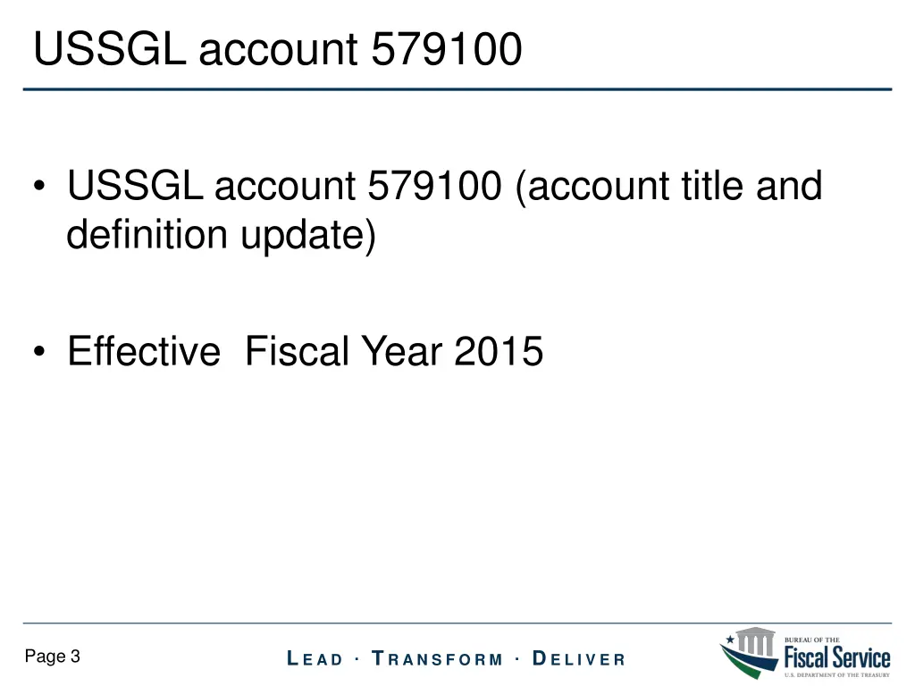 ussgl account 579100
