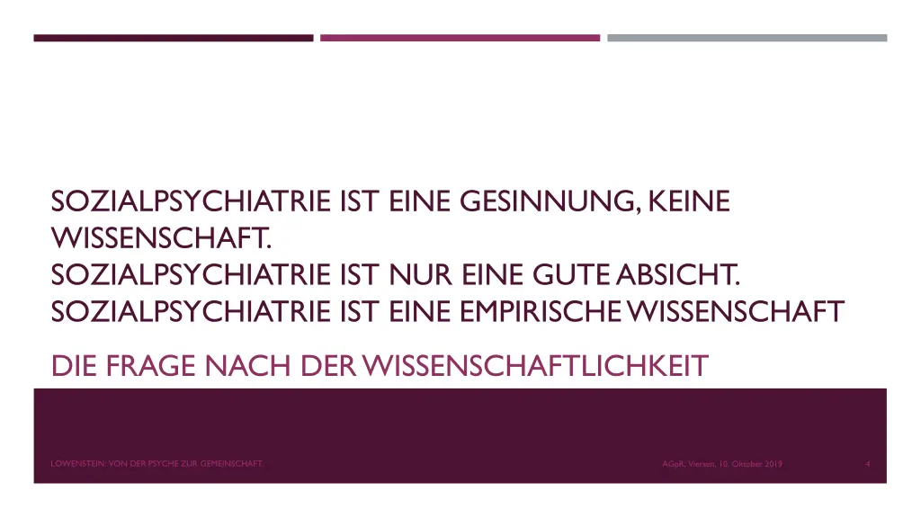 sozialpsychiatrie ist eine gesinnung keine