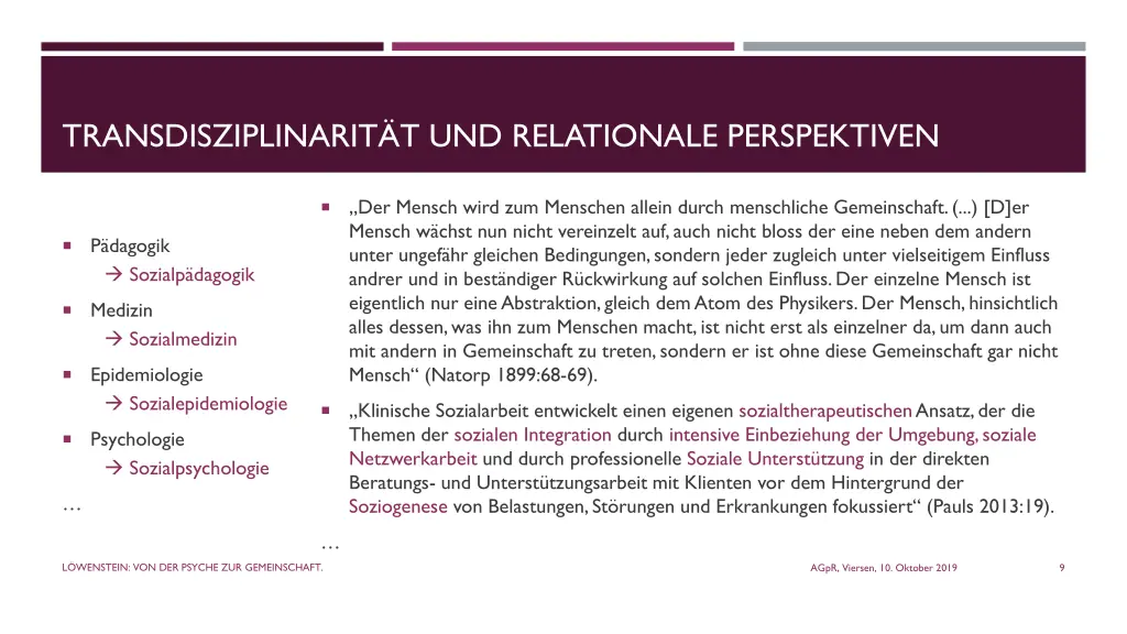 transdisziplinarit t und relationale perspektiven
