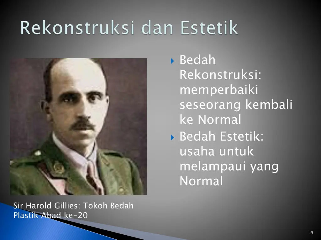 bedah rekonstruksi memperbaiki seseorang kembali