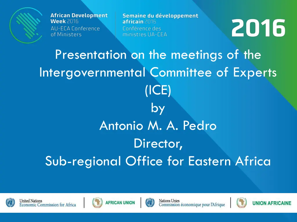 presentation on the meetings